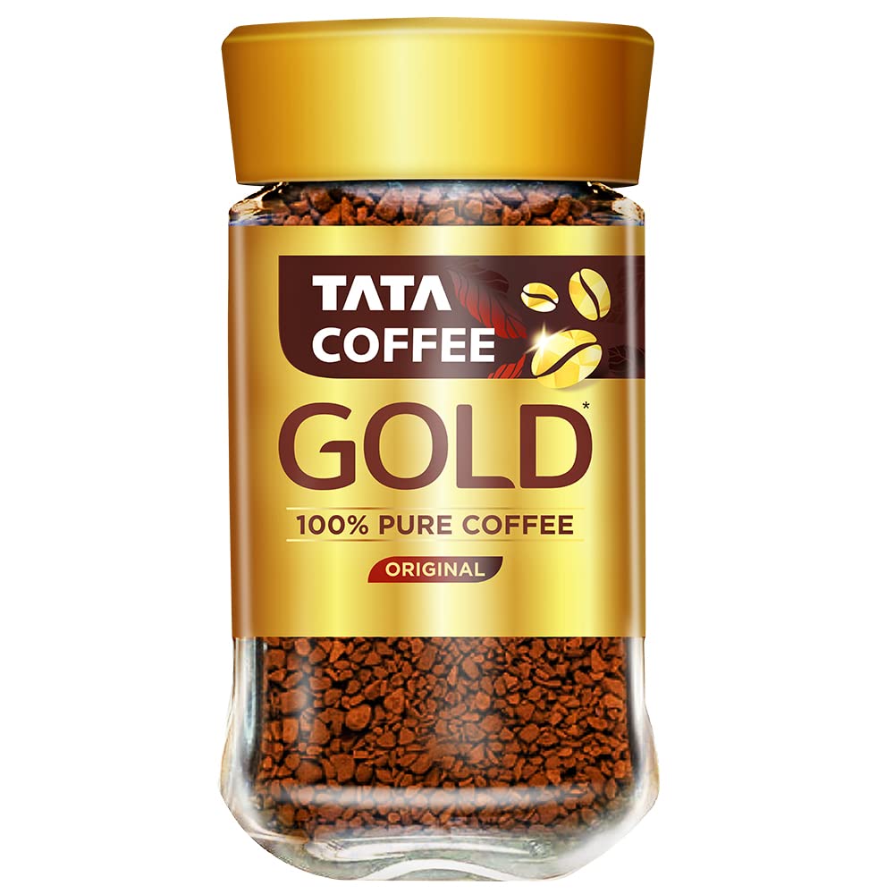 Gold | Original, Instant & Pure Coffee Jar