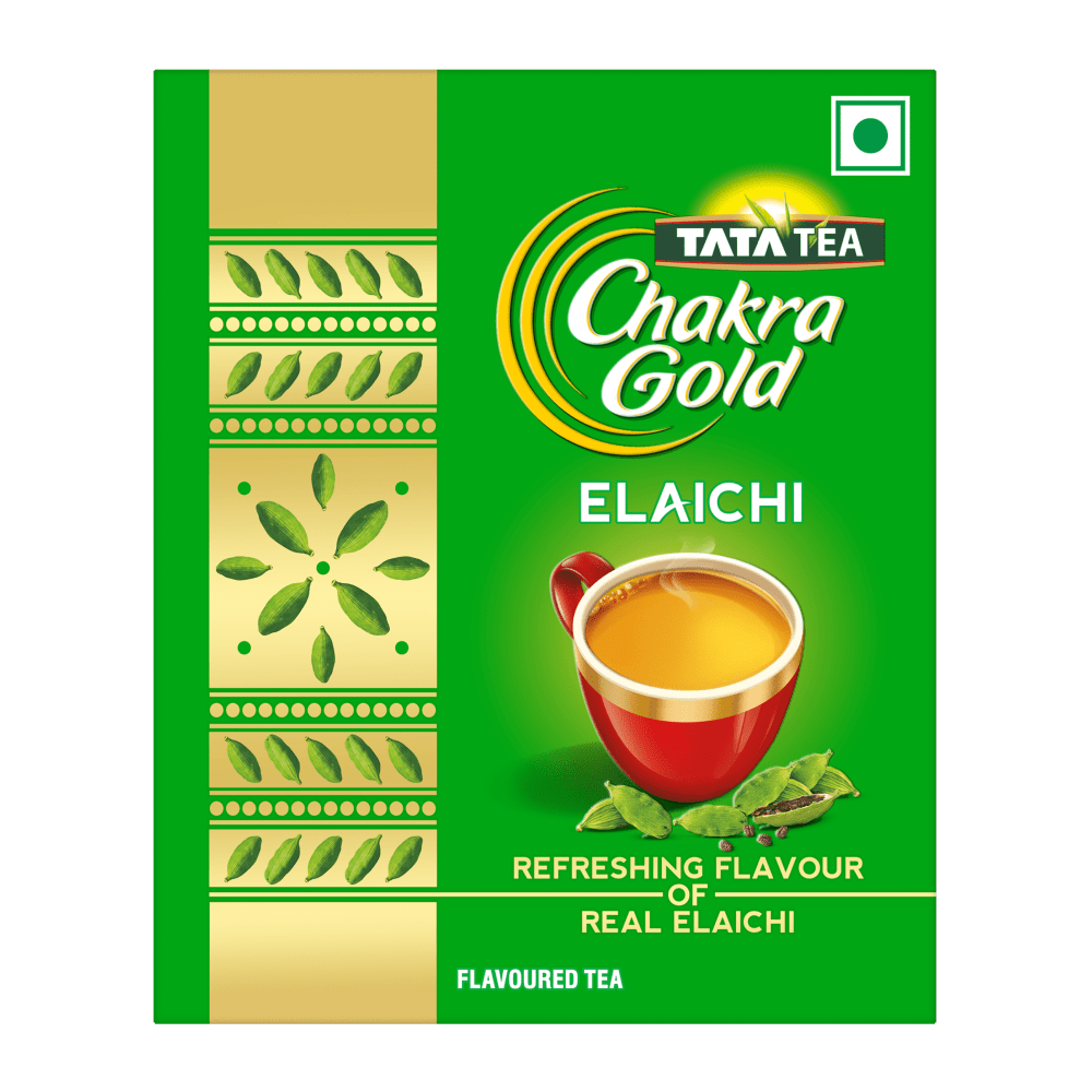 Chakra Gold Elaichi Tea | Refreshing Flavour & Aroma of Real Elaichi