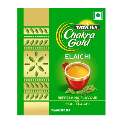 Chakra Gold Elaichi Tea | Refreshing Flavour & Aroma of Real Elaichi