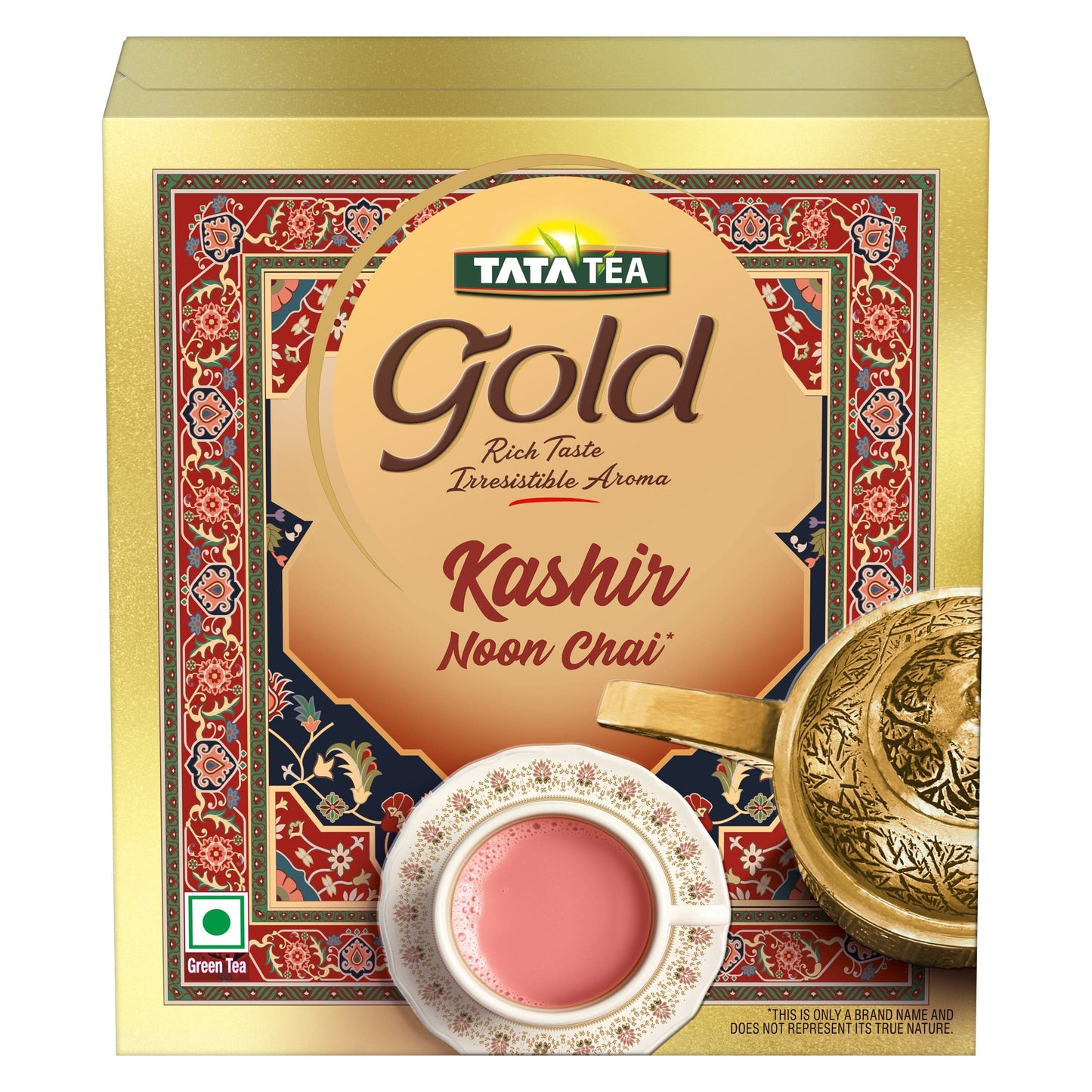 Gold Kashir Noon Chai | Long Green Tea Leaves, Kashmiri Noon Tea