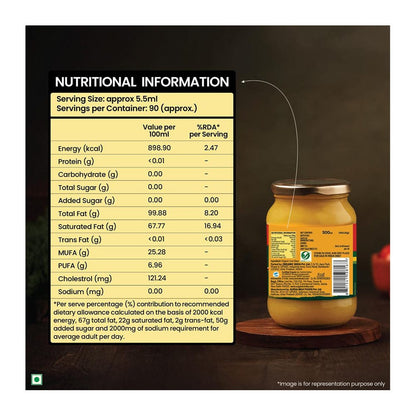 Cow’s Ghee I Organic, Pure & Nourishing