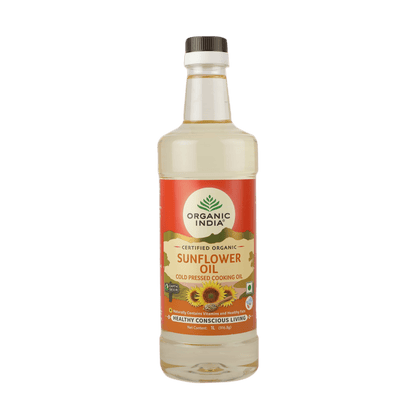 Sunflower Oil I Cold pressed (Kachi Ghani) Cooking Oil I 100% Natural, Certified Organic